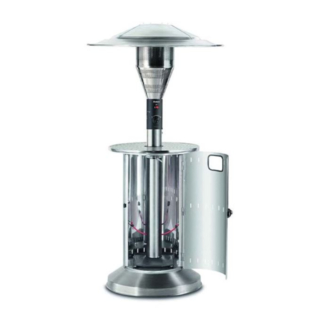 Alise Stainless Steel Outdoor Commercial Patio Heater 