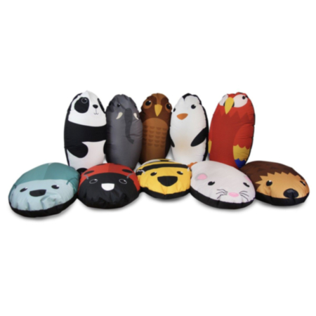Animal Bean Bags - Indoor/Outdoor - Set of 10