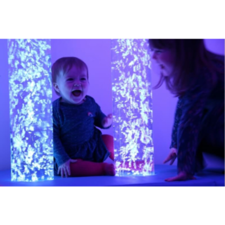 Early Years 2M Interactive Sensory Bubble Tube with Dice Control - 200mm Diameter