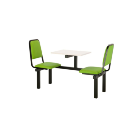 Chester Fast Food Upholstered 2 Seater Canteen Unit