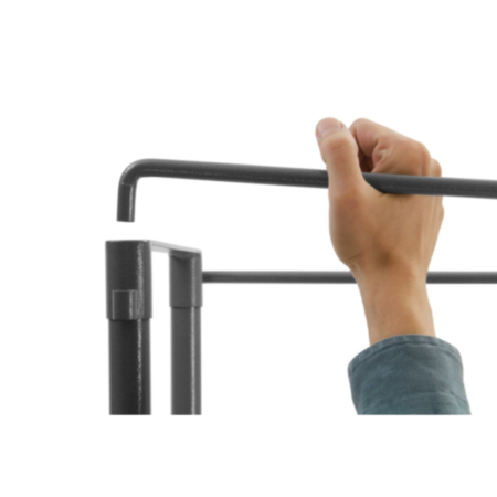 Aran Easy-Fold Plastic Folding Chair Trolley 