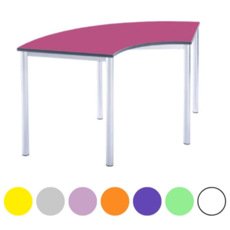 Arc Contemporary Meeting Room Table, PU Edge