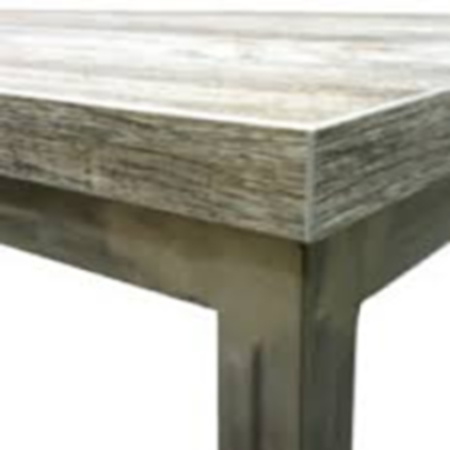 Axiom Rustic Breakout Dining Table and Bench Set 