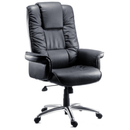 Lombard Luxury Bonded Leather Executive Office Armchair