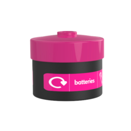 Indoor Recycled Battery Bin for Company Use - 10L