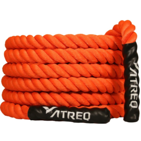Battle School Outdoor Activity Rope- Orange - 10m