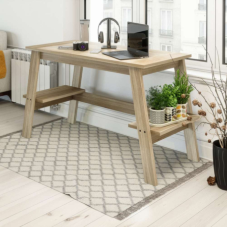 Baylor Sonoma Oak Trestle Home Office Desk