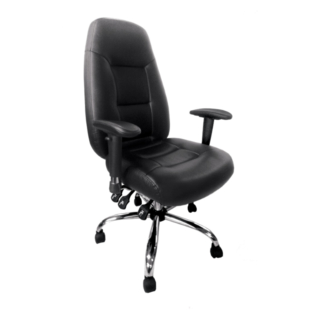 Babylon 24 Hour Leather Operator Chair