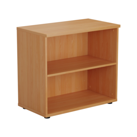 Desk High Book Case - Beech