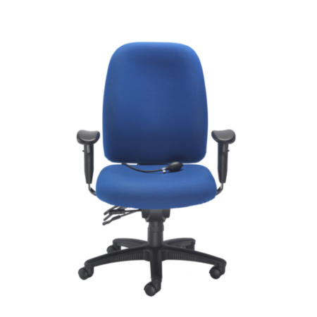 Vista High Back Ergonomic Office Chair - Royal Blue