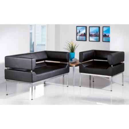 Benotto Leather Reception Office Tub Chair