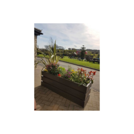 Bistro Weatherproof Recycled Plastic Planter