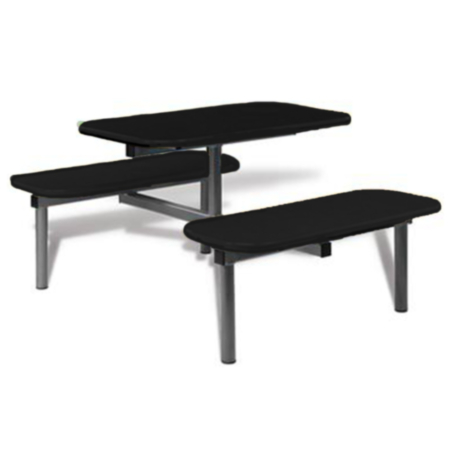 Bari Fast Food 4 Seater Bench Seating Unit with 1 Accessible Side