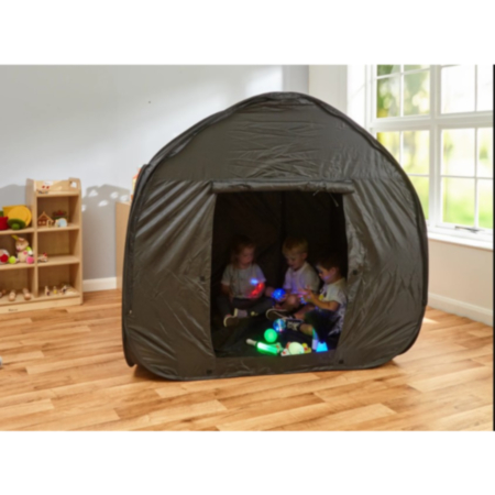 Black Sensory Pod With Sensory Kit
