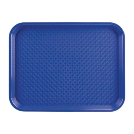 Fast Food Tray 406x305mm Blue