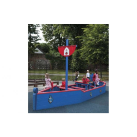 Recycled Plastic Playground Boat