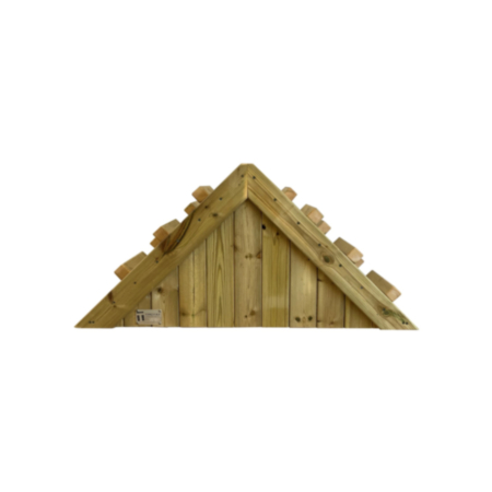 Value Wooden Playground Up and Over Ramp