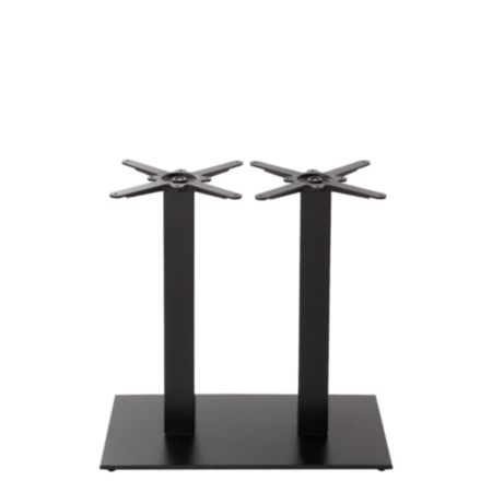 Forza Rectangular Dining Table Base - Twin
