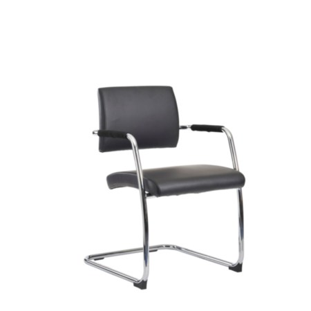 Bruges Faux Leather Cantilever Boardroom Chair - Pack of 2