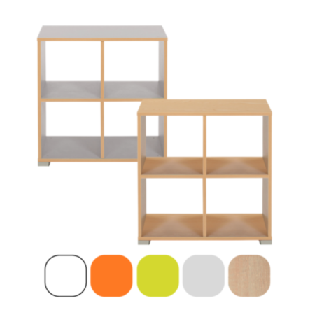 Bubblegum 4 Cube Room Divider