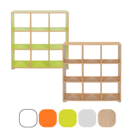 Bubblegum 9 Cube Room Divider