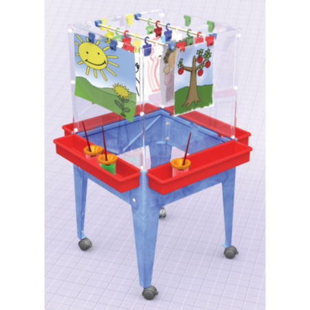 Four Sided Space Saver Easel