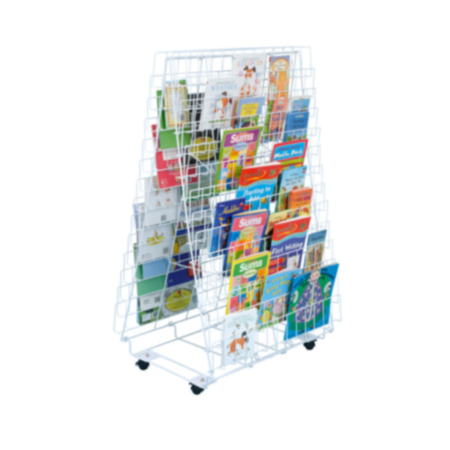 Classroom Double Sided Mobile Book Stand