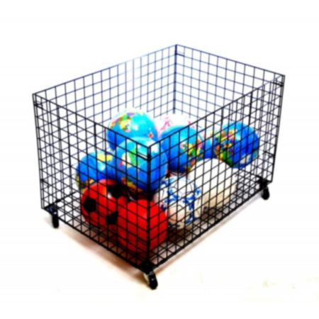 Classroom Giant Wire Mobile Storage Basket