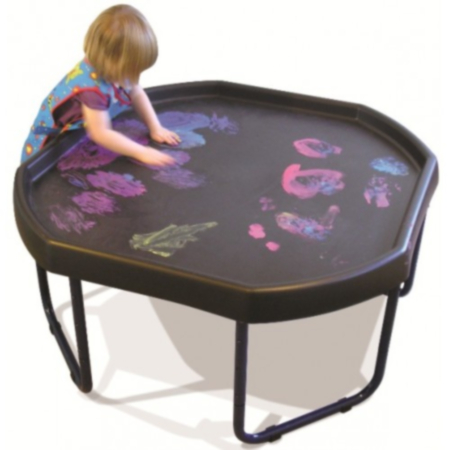 Early Years Blue Tuff Spot Tray &amp; Height Adjustable Stand