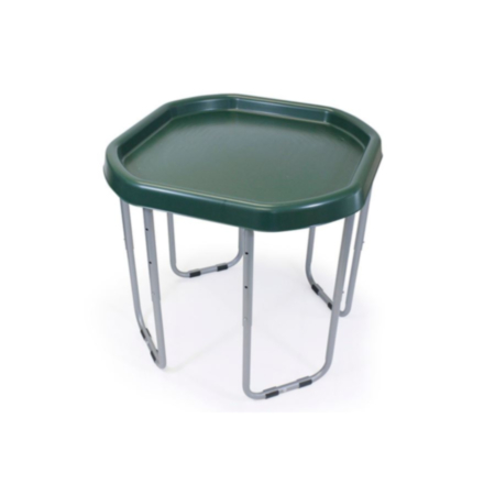 Early Years Mini Green Tuff Tray with Silver Stand