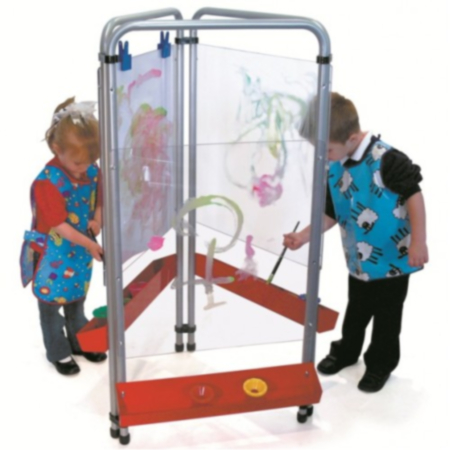 Three Sided Easy Clean Easel
