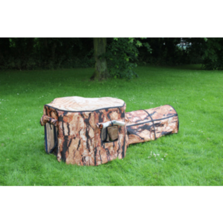 Early Years Natural Tree House and Tunnel - With Frame