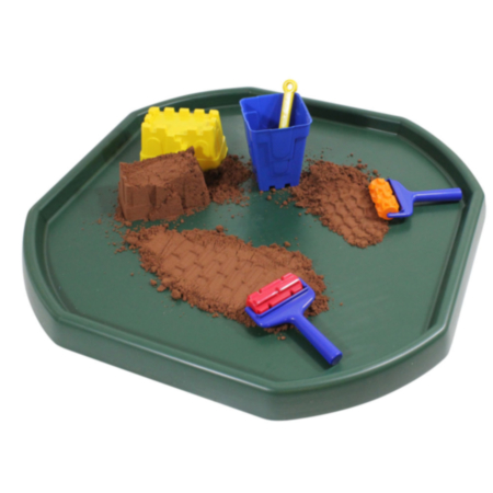 Early Years Green Tuff Spot Tray &amp; Height Adjustable Stand