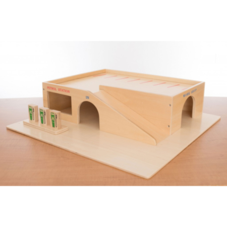 Early Years Wooden Car Garage Toy