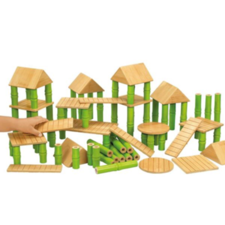 Early Years 80 Bamboo Building Blocks 