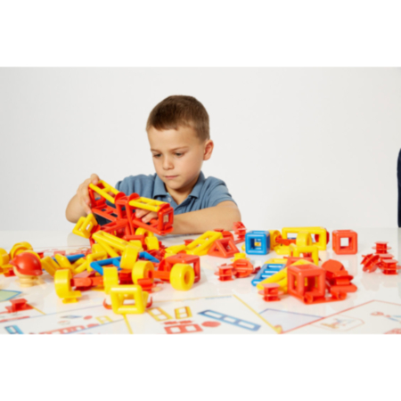 Early Years Mobilo Construction Set - 424 Pieces Plus Gratnells Tray and Lid