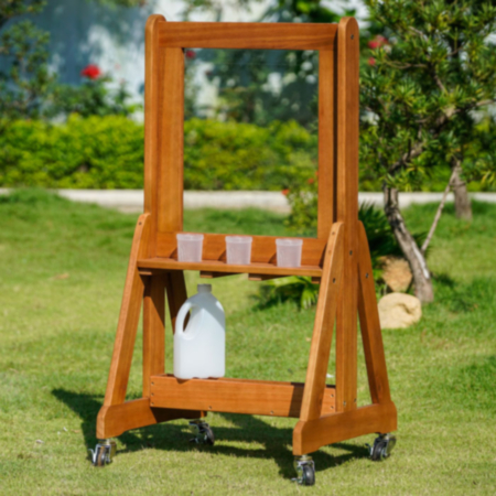 Early Years Wooden Outdoor Double-Sided Painting Easel