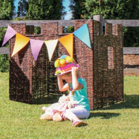 Early Years Willow Castle Play Panels, Set of 4