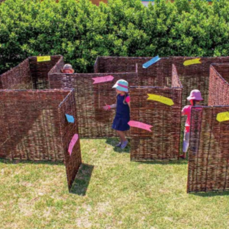 Early Years Willow Maze Panels, Set 18
