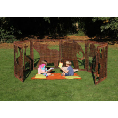 Early Years Wicker Animal Play Panels - Set of 6