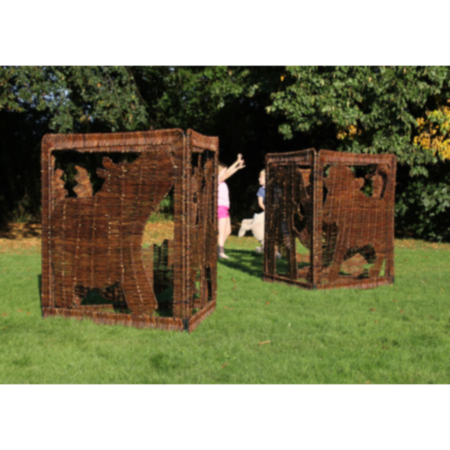 Early Years Wicker Animal Play Panels - Set of 6