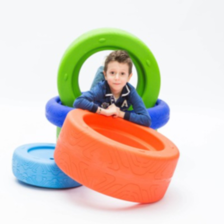Early Years Outdoor Play Tyres Set of 3