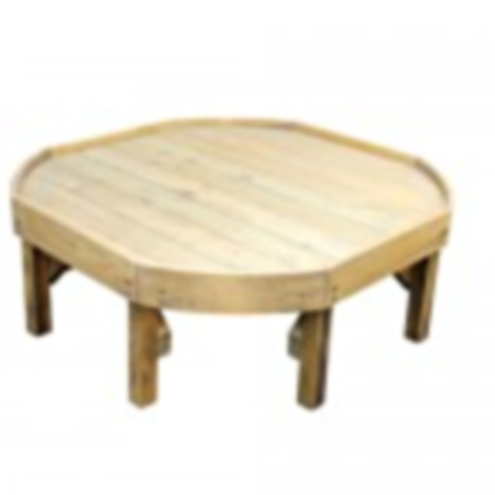 Playground Outdoor Messy Play Wooden Tuff Tray Table with Tray - 340mm