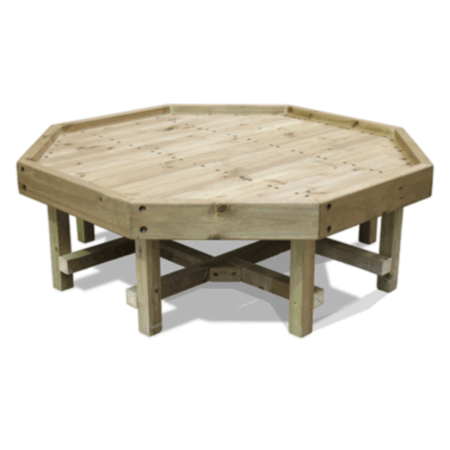 Playground Outdoor Small Wooden Tuff Tray Table with Tray