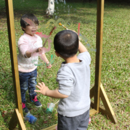 Early Years Nursery Outdoor Acrylic Messy Play Painting Window 