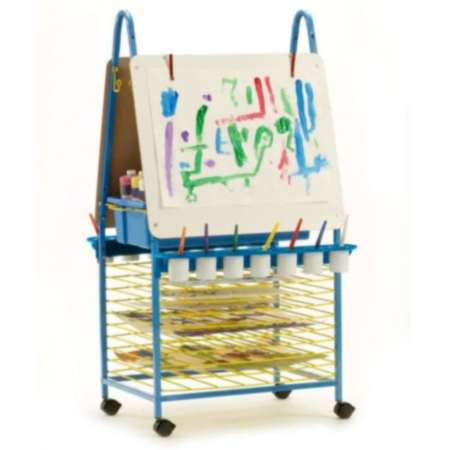 Early Years Double Sided Easel with Drying Racks