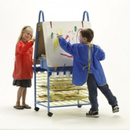 Early Years Double Sided Easel with Drying Racks