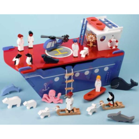 Early Years Large Wooden Polar Explorer Play Set