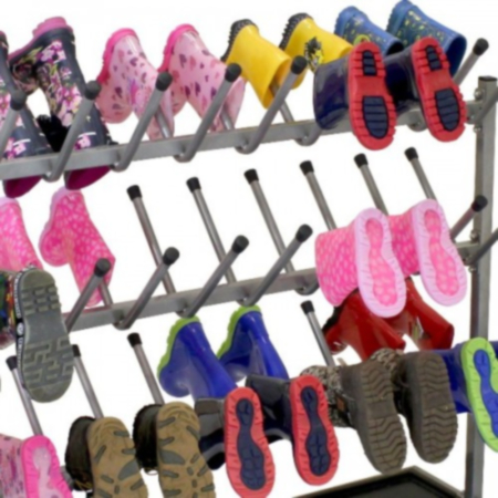 Classroom Wellington Boot Storage Rack