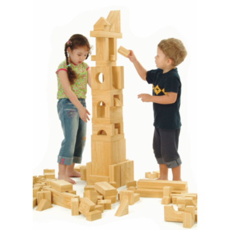 Softwood Early Years Building Blocks Set of 56